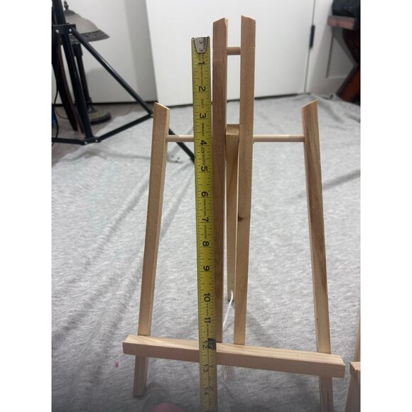 A Frame Wooden Easel 14 inch Adjustable Wood Beige - Picture 6 of 6